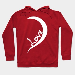 heart love Hoodie